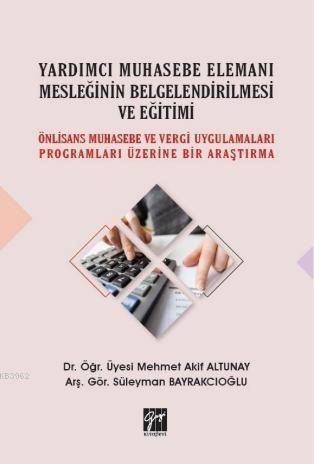 Yardımcı Muhasebe Elemanı Mesleğinin Belgelendirilmesi ve Eğitimi | Me