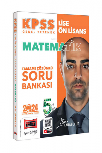 Yargı Yayınları 2024 KPSS Lise Ön Lisans 5Yüz Ekibi Matematik Tamamı Ç