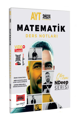 Yargı Yayınları 2024 NDeep Serisi AYT Matematik Video Ders Notları | O