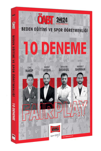 Yargı Yayınları 2024 ÖABT Beden Eğitimi ve Spor Öğretmenliği Fairplay 