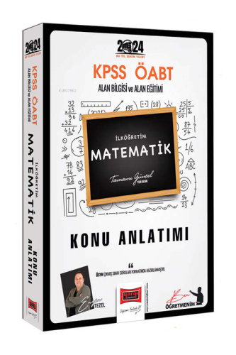 Yargı Yayınları 2024 ÖABT İlköğretim Matematik Öğretmenliği Konu Anlat