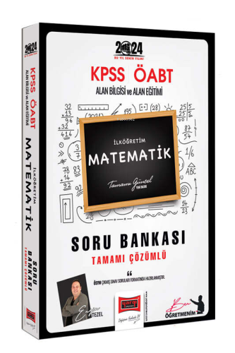 Yargı Yayınları 2024 ÖABT İlköğretim Matematik Öğretmenliği Soru Banka