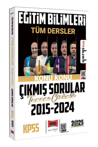 Yargı Yayınları 2025 Kpss Eğitim Bilimleri Tüm Dersler 2015-2024 ;Tama