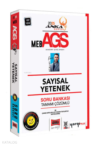 Yargı Yayınları 2025 MEB-AGS Anka Serisi Sayısal Yetenek Tamamı Çözüml