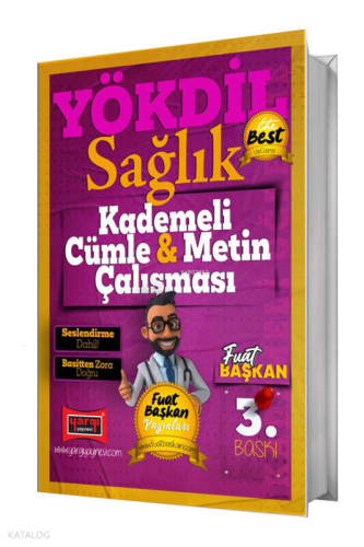 Yargı Yayınları 2025 YÖKDİL Sağlık Kademeli Cümle & Metin Çalışması | 