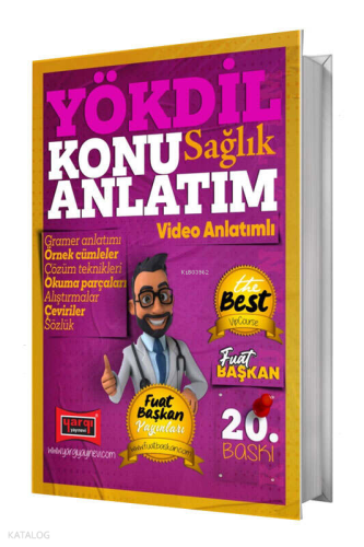 Yargı Yayınları 2025 YÖKDİL Sağlık Konu Anlatımı | Fuat Başkan | Yargı