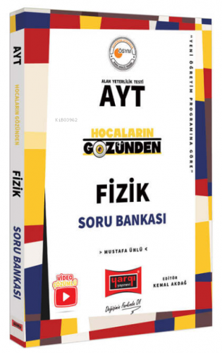 Yargı Yayınları Hocaların Gözünden AYT Fizik Soru Bankası | Mustafa Ün