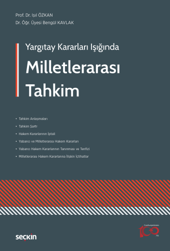 Yargıtay Kararları Işığında Milletlerarası Tahkim | Işıl Özkan | Seçki