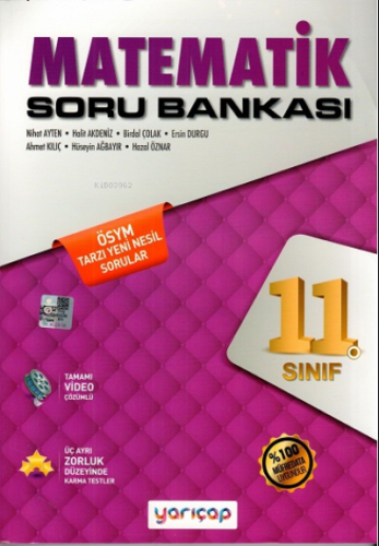 Yarı Çap 11.Sınıf S.B. Matematik - 2021 | Kolektif | Çap Yayınları