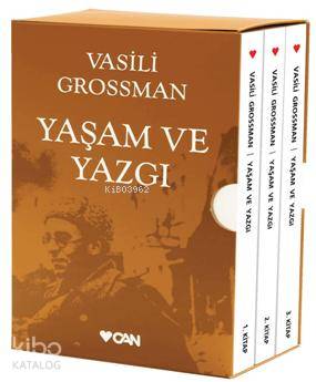 Yaşam ve Yazgı (3 Kitap-Kutulu) | Vasili Grossman | Can Yayınları