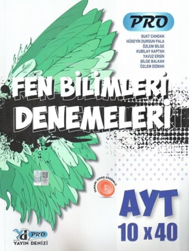 Yayın Denizi AYT Fen Bilimleri Pro 10 x 40 Denemeleri | Hüseyin Dursun