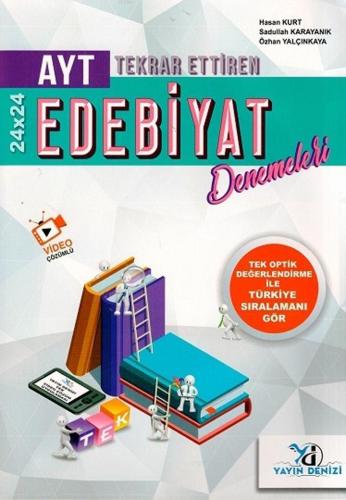 Yayın Denizi Yayınları AYT Edebiyat 24x24 Tekrar Ettiren Denemeleri Ya