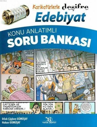 Yayın Denizi Yayınları Karikatürlerle Deşifre Edebiyat Konu Anlatımlı 