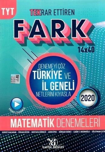 Yayın Denizi Yayınları TYT Matematik Fark Tekrar Ettiren 14 x 40 Denem