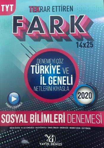 Yayın Denizi Yayınları TYT Sosyal Bilimler Fark Tekrar Ettiren 14 x 25