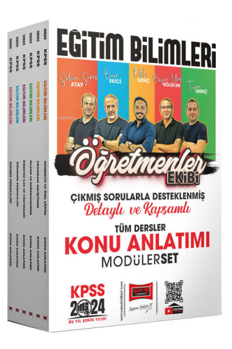 Yayınları 2024 KPSS Eğitim Bilimleri Öğretmenler Ekibi Tüm Dersler Kon