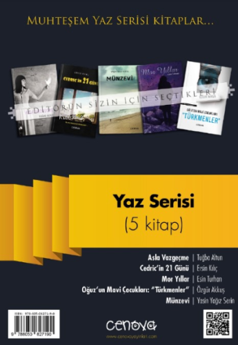 Yaz Serisi (5 Kitap) | Tuğba Altun | Cenova Yayınları