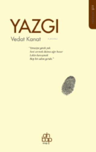 Yazgı | Vedat Kanat | Ahbap Kitap