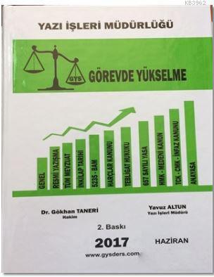 Yazı İşleri Müdürlüğü Görevde Yükselme | Gökhan Taneri | Karahan Kitab