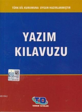 Yazım Kılavuzu | Kolektif | Tandem Yayınları