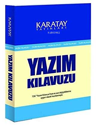 Yazım Kılavuzu | Kolektif | Karatay Yayınları