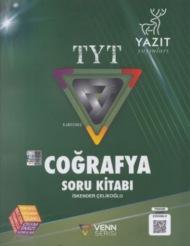 Yazıt Venn Serisi Yks Tyt Coğrafya Soru Kitabı *Yeni* | Kolektif | Yaz