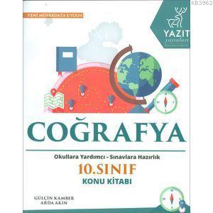 Yazıt Yayınları 10. Sınıf Coğrafya Konu Kitabı Yazıt | Gülçin Kamber |