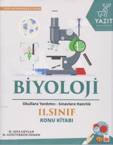 Yazıt Yayınları 11. Sınıf Biyoloji Konu Kitabı Yazıt | M. Güntürkün Öz