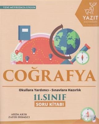 Yazıt Yayınları 11. Sınıf Coğrafya Soru Kitabı Yazıt | Arda Akın | Yaz