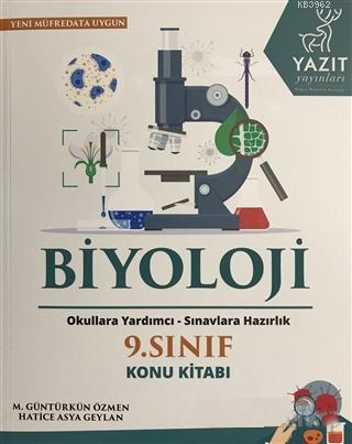 Yazıt Yayınları 9. Sınıf Biyoloji Konu Kitabı Yazıt | M. Güntürkün Özm