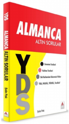 YDS Almanca Altın Sorular | Şule Pak | Delta Kültür Yayınevi