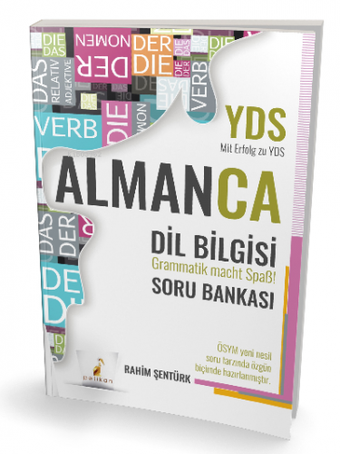 YDS Almanca Dil Bilgisi Soru Bankasıı | Rahim Şentürk | Pelikan Yayıne