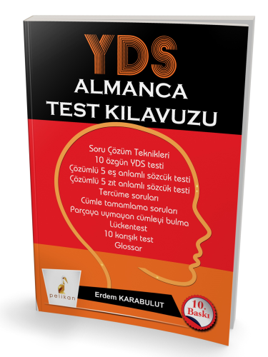 Yds Almanca Test Kılavuzu | Erdem Karabulut | Pelikan Yayınevi