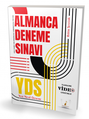 YDS Almanca Yeni Nesil Video Çözümlü Deneme Sınavı | Rahim Şentürk | P