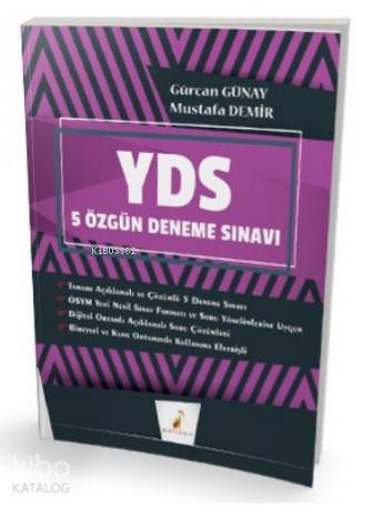 YDS Çek Kopart 5 Özgün Deneme Sınavı Dijital Çözümlü | Gürcan Günay | 