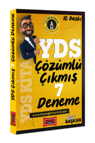 YDS Çözümlü Çıkmış 7 Deneme | Fuat Başkan | Yargı Yayınevi