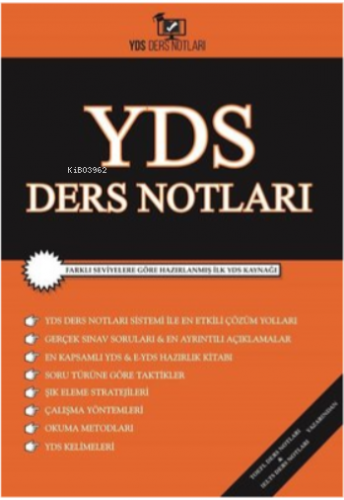 YDS Ders Notları | Özgür Kartal | Sokak Kitapları Yayınları