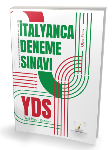 YDS İtalyanca Deneme Sınavı | Okan Ergin | Pelikan Yayıncılık