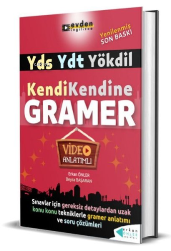 YDS YDT Yökdil Kendi Kendine Gramer - Video Anlatımlı | Erkan Önler | 