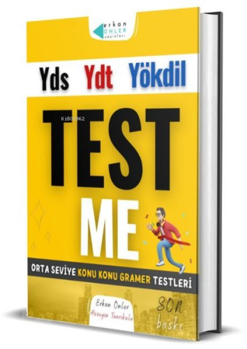 YDS YDT Yökdil Test Me - Orta Seviye Konu Konu Gramer Testleri | Erkan