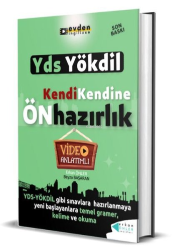 YDS Yökdil Kendi Kendine Ön Hazırlık - Video Anlatımlı | Erkan Önler |