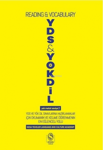 YDS - YÖKDİL Reading and Vocabulary | Seda Yekeler | Spesifik Yayınlar