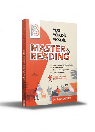 YDS - YÖKDİL - YKSDİL Master Reading Benim Hocam Yayınları | Fatih Çöm