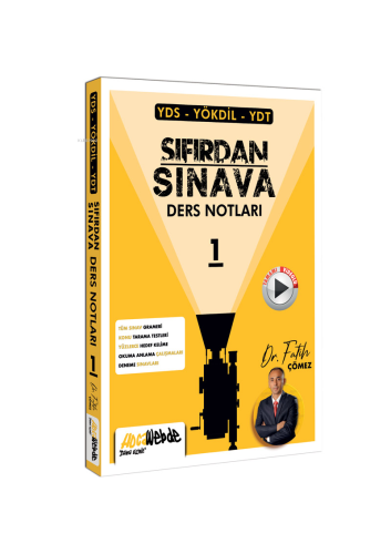 YDS - YÖKDİL - YKSDİL Sıfırdan Sınava Ders Notları 1 | Fatih Çömez | H