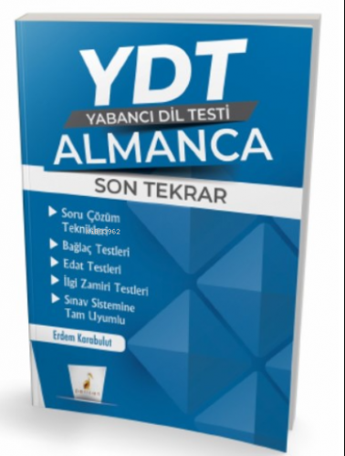 YDT Almanca Son Tekrar | Erdem Karabulut | Pelikan Yayınevi