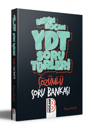 YDT Soru Türleri Çözümlü Soru Bankası | Erkan Önler | Benim Hocam Yayı