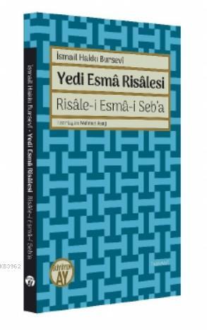 Yedi Esmâ Risâlesi; Risâle-i Esmâ-i Seba | İsmail Hakkı Bursevi | Büyü