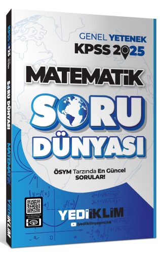 Yediiklim Yayınları 2025 Genel Kültür Matematik Soru Dünyası | Kolekti