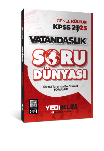 Yediiklim Yayınları 2025 Genel Kültür Vatandaşlık Soru Dünyası | Kolek