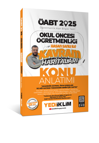 Yediiklim Yayınları 2025 ÖABT Okul Öncesi Öğretmenliği Hasan Sanlı ile